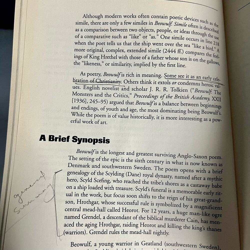 Cliff Notes: Beowulf - Picture 8 of 8